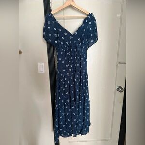 Cotton Inkblot Madewell dress